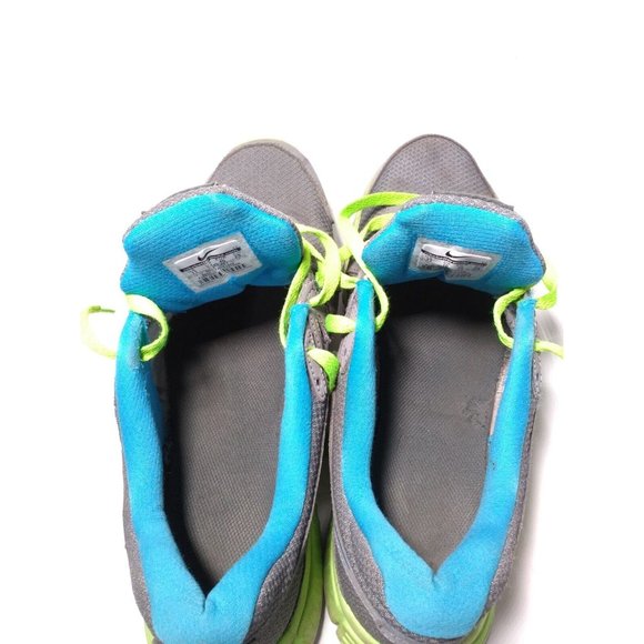 Nike Revolution 2 Mens Size 11 Gray Blue Green  554952-Running Shoes Preowned - Picture 6 of 7